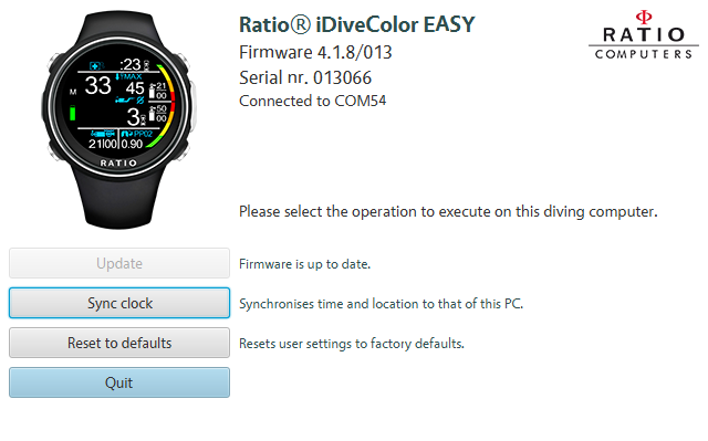 Ratio Computers - Name your #iX3M and #iDive COLOR with