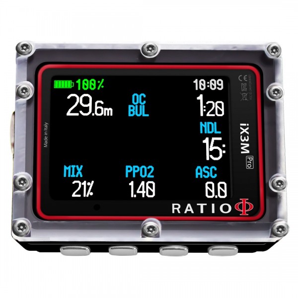 Ratio iX3M [Pro] Easy Dive Computer | Air Integrated